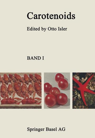 Cover for Isler  O. · Carotenoids (Paperback Book) [Softcover Reprint of the Original 1st 1971 edition] (2014)