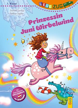 Cover for Daniela Jarosz · LESEZUG/1. Klasse: Prinzessin Juni Wirbelwind (Book) (2024)