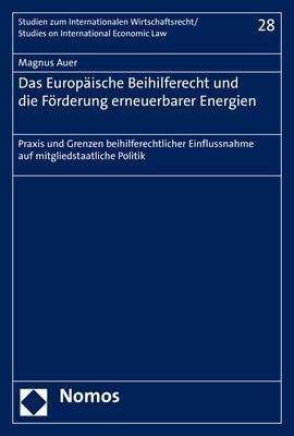 Cover for Auer · Das Europäische Beihilferecht und (Bok) (2020)