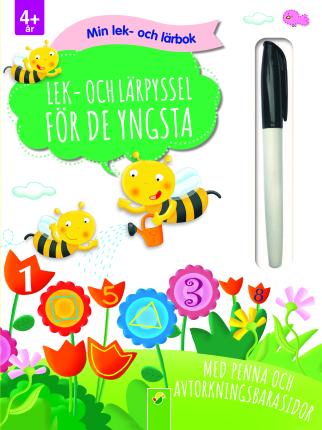 Cover for Lek- och lärpyssel för de yngsta : Min lek- och lärbok (Book) (2022)