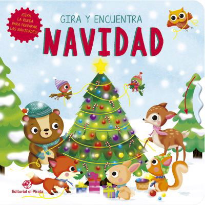 Rachael McLean · Gira y encuentra - Navidad - Gira y encuentra (Kartonbuch) (2024)