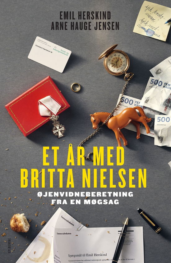 Emil Herskind; Arne Hauge Jensen · Et år med Britta Nielsen (Sewn Spine Book) [1. Painos] (2022)