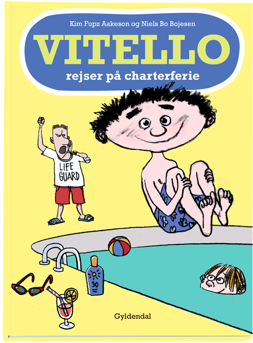 Cover for Kim Fupz Aakeson · Vitello rejser på charterferie (Hæftet bog) [1. udgave] (2020)