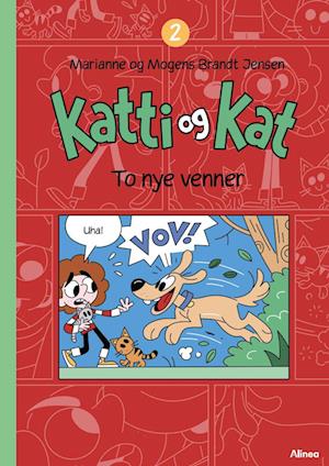 Cover for Marianne Brandt Jensen; Mogens Brandt Jensen · Læseklub: Katti og Kat 2 - To nye venner, Grøn Læseklub (Bound Book) [1e uitgave] (2023)