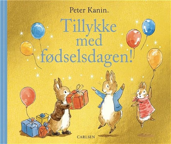 Cover for Beatrix Potter · Peter Kanin - Tillykke med fødselsdagen! (Pappbok) [1. utgave] (2022)