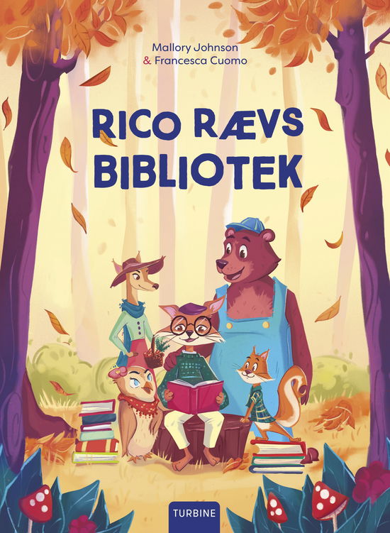 Cover for Mallory Johnson · Rico Rævs bibliotek (Hardcover Book) [1º edição] (2025)