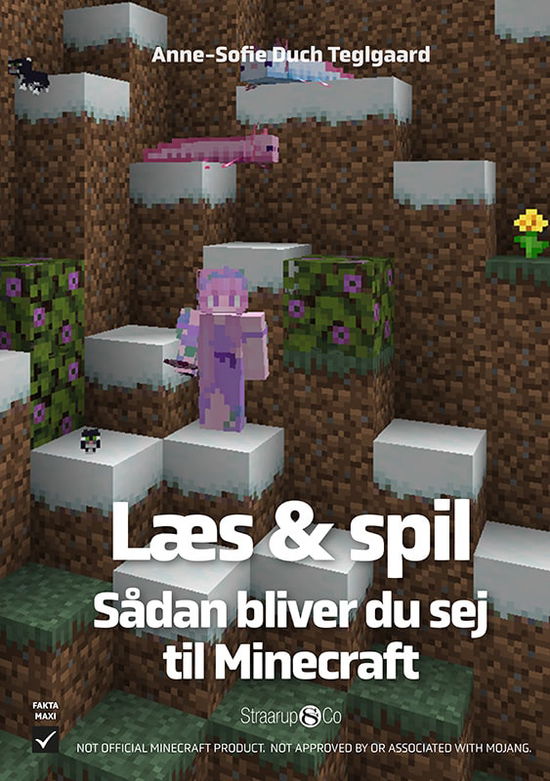 Cover for Anne-Sofie Duch Teglgaard · Maxi: Læs &amp; spil – Sådan bliver du sej til Minecraft (Hardcover bog) [1. udgave] (2023)