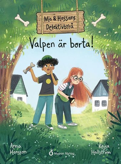 Cover for Anna Hansson · Valpen är borta! (Hardcover Book) [Ned edition] (2024)