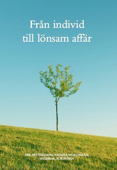 Cover for Pär Pettersson · Från individ till lönsam affär (Inbunden Bok) (2010)