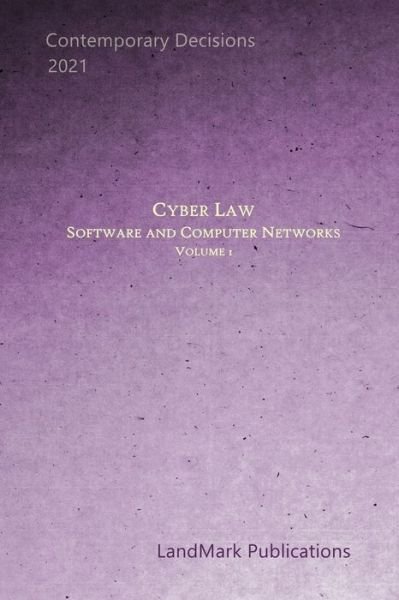 Cover for Landmark Publications · Cyber Law (Pocketbok) (2020)