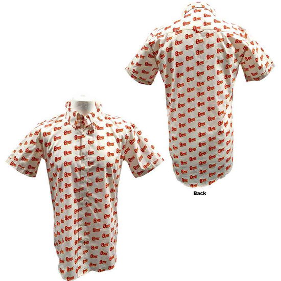 Cover for David Bowie · David Bowie Unisex Casual Shirt: Logo Pattern (All Over Print) (CLOTHES)