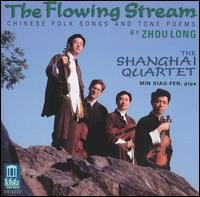 Cover for Shanghai Quartet / Xiao-fen · Flowing Stream: Chinese Folk Songs &amp; Tone Poems (CD) (1998)