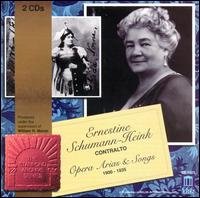 Cover for Ernestine Schumann-heink · Arias &amp; Songs (CD) (1998)