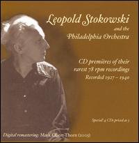 Cover for Stokowski / Vivaldi / Palestrina / Debussy / Phl · Rarest 78 Rpm Recordings (CD) (2006)