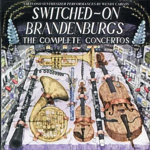 Cover for Wendy Carlos · Switched on Brandenburgs (CD) [Enhanced edition] (2005)