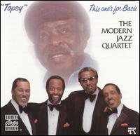 Topsy - Modern Jazz Quartet - Musikk - CONCORD - 0025218707329 - 6. januar 2020