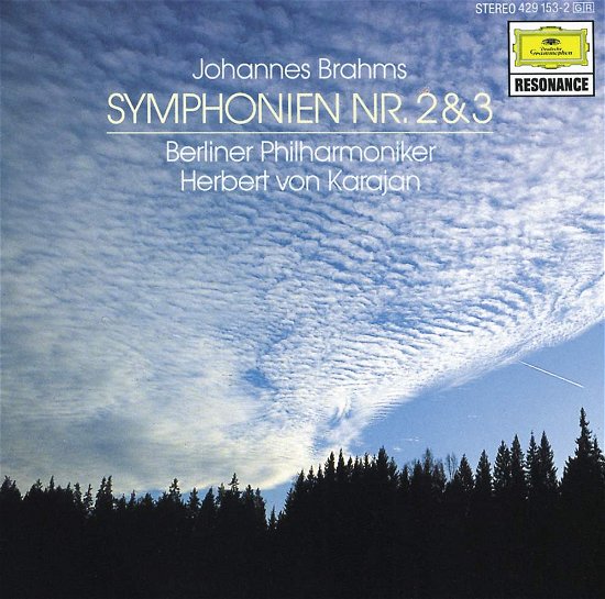Symphonies Nos. 2 & 3 - Johannes Brahms - Musikk - Deutsche Grammophon - 0028942915329 - 1. oktober 1989