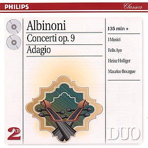 Albinoni: the Complete Concertos Op. 9 & Adagio - I Musici - Musiikki - CONCERTO - 0028945633329 - torstai 5. huhtikuuta 2001