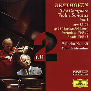 Beethoven / Menuhin / Kempf · Violin Sonatas Nos. 1-3 4 & 5 (CD) (1999)