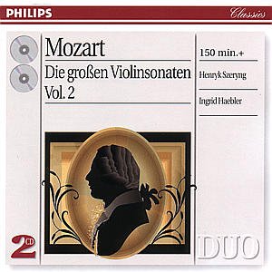 Cover for Szeryng Henryk / Haebler Ingri · Mozart: Great Violin Son. 2 (CD) (2001)