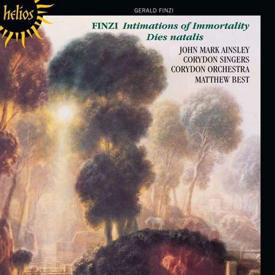 Cover for Matthew Best Corydon Orchestr · Finzi Intimations of Immortal (CD) (2015)