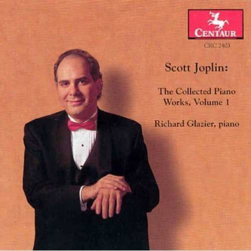 Cover for Joplin / Glazier · Collected Piano Works 1 (CD) (2000)