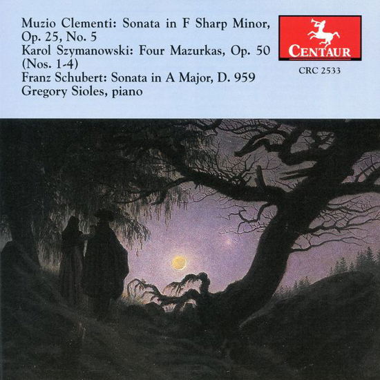 Sonata in Fminor, - Clementi / Szymanowski / Schuber - Music - Centaur - 0044747253329 - February 28, 1997