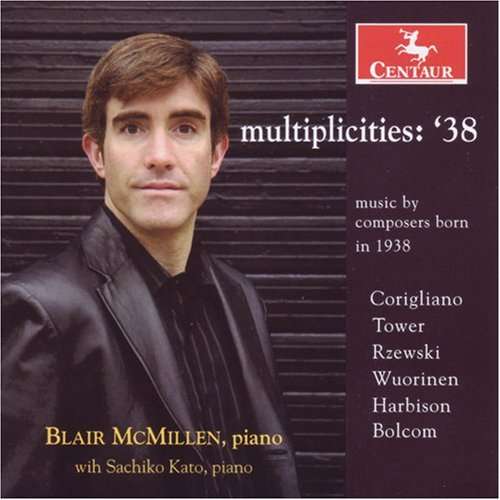 Multiplicities: 38 - Music by Composers Born 1938 - Corigliano / Tower / Rzewski / Wuorinen / Bolcom - Musik - Centaur - 0044747295329 - 30. september 2008