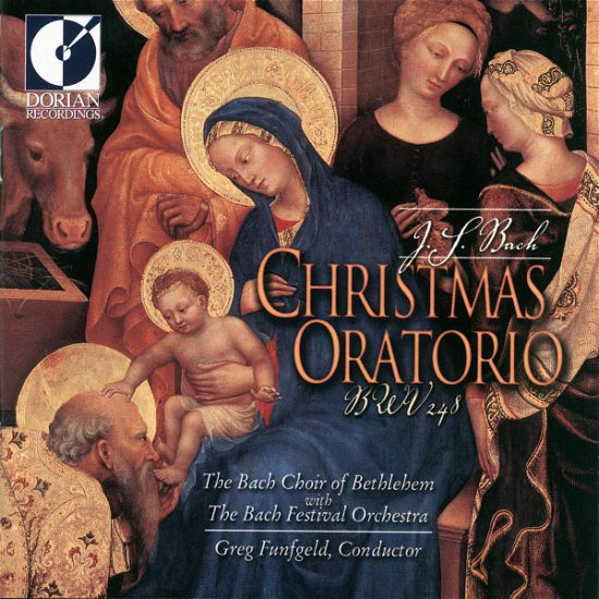Cover for Bach / Matthews / Simpson / Butterfield / Nomura · Christmas Oratorio (CD) (1999)