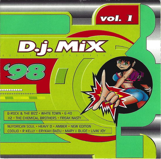 Cover for D.J. Mix '98 Vol. 1 · D.J. MIX 98-B-Rock&amp;The Bizz,White Town,New Edition,Amber,Mary J. Blige (CD)