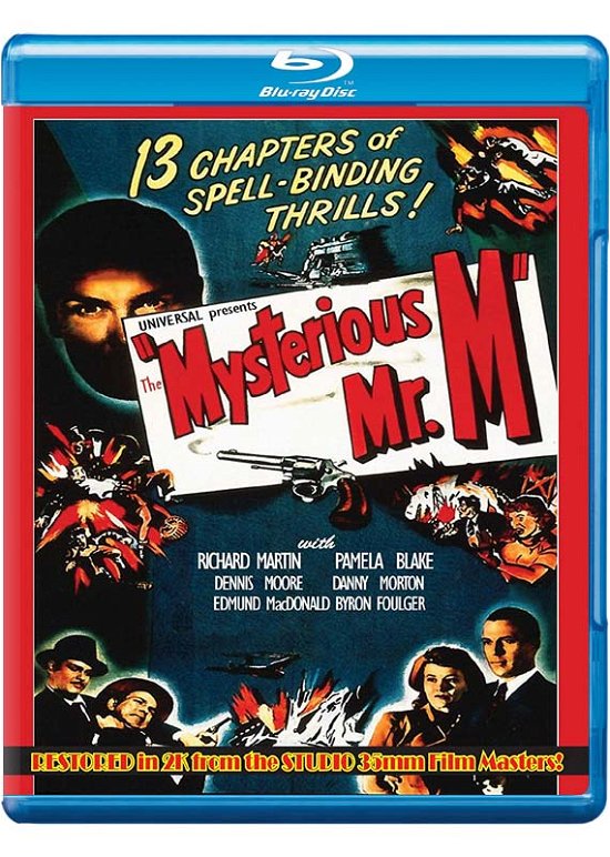 Cover for Feature Film · Mysterious Mr. M: 2k Restored Edition (Blu-ray) (2020)