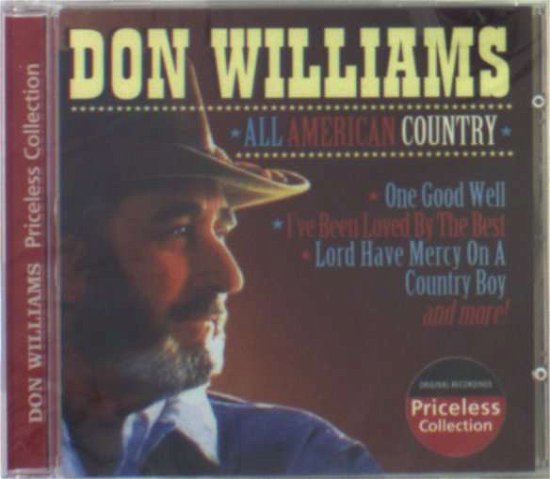 All American Country - Don Williams - Muzyka - COLLECTABLES - 0090431847329 - 30 czerwca 1990