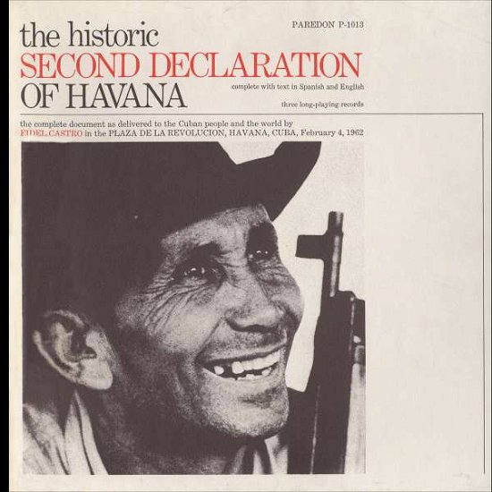 Cover for Fidel Castro · Historic Second Declaration of Havana: Feb 4 1962 (CD) (2012)