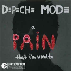 Cover for Depeche Mode · A Pain That I'm Used to (SCD) (2005)