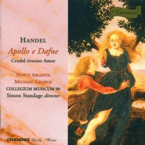 Handelapollo E Dafne - Collegium Musicum 90standage - Musik - CHACONNE - 0095115058329 - 20. juli 1995