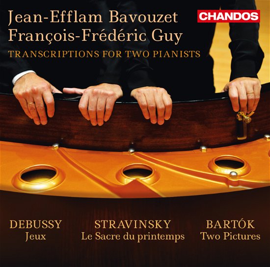 Cover for Bavouzet / Guy · Transcriptions for Two Pianists (CD) (2015)
