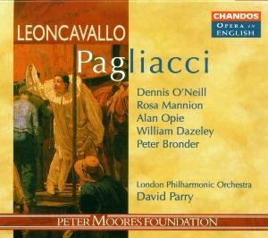 Cover for Leoncavallo / O'neill / Bronder / Dazeley / Parry · Pagliacci (Sung in English) (CD) (1998)