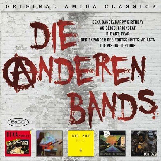 Die Anderen Bands (Post-punk Der 80er-ja) / Var - Die Anderen Bands (Post-punk Der 80er-ja) / Var - Musique - SONY - 0190758282329 - 23 mars 2018