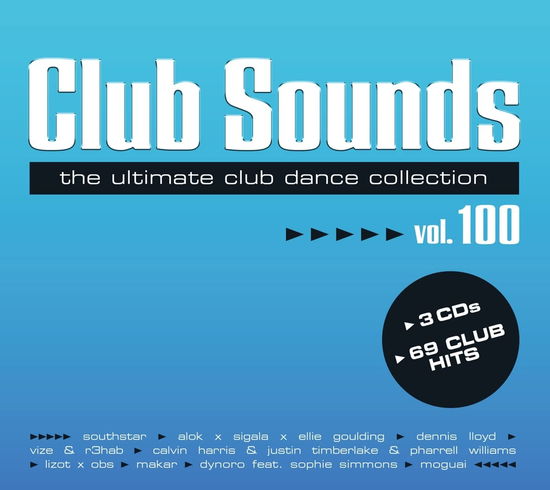 Cover for Club Sounds Vol.100 (CD) (2022)