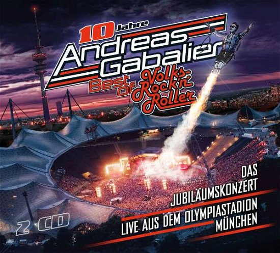 Cover for Andreas Gabalier · Best Of Volks-Rock'n'roller - Das Jubilaumskonzert (CD) (2019)