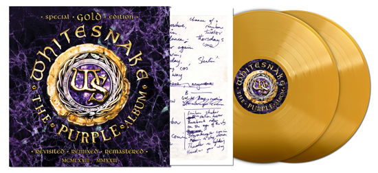 Cover for Whitesnake · The Purple Album: Special Gold Edition (LP) [Limited Gold Vinyl edition] (2023)