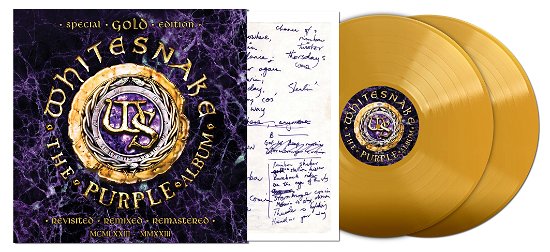 Cover for Whitesnake · The Purple Album: Special Gold Edition (LP) [Limited Gold Vinyl edition] (2023)