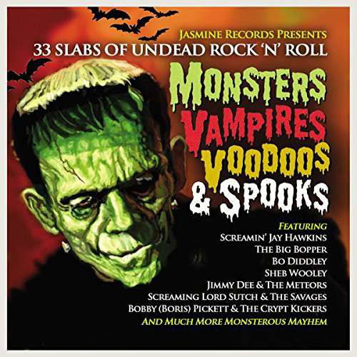 Monsters Vampires Voodoos - V/A - Musik - JASMINE - 0604988094329 - 25 augusti 2017