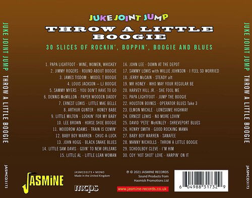 Throw A Little Boogie - Juke Joint Jump - Juke Joint Jump Throw a Little - Music - JASMINE - 0604988317329 - May 21, 2021