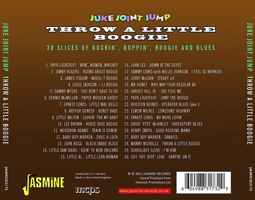 Juke Joint Jump: Throw a Little Boogie - 30 Slices (CD) (2021)