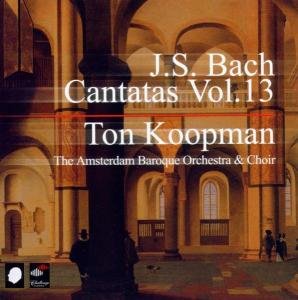 Cover for Bach / York / Gottwald / Agnew / Mertens / Koopman · Cantatas 13 (CD) (2003)