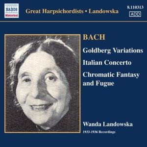 Bachgoldberg Variations - Landowska Wanda - Música - NAXOS HISTORICAL - 0636943131329 - 31 de outubro de 2005