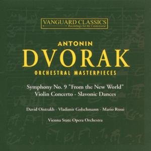 Symphony No 9 / Concerto for Violin / Slavonic Dances, Op. 46 &, Op. 72   Vanguard Classics Klassisk - Kondrashin / Rossi etc. - Musik - DAN - 0699675127329 - 2000