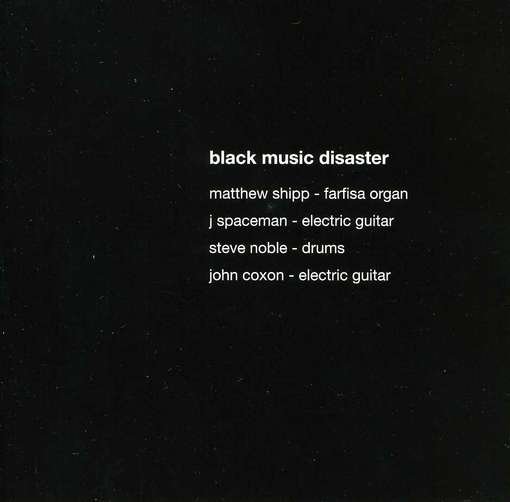 Cover for Black Music Disaster (CD) (2012)