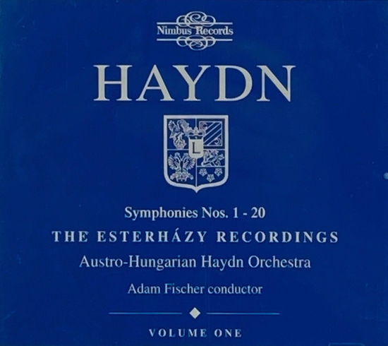 Cover for Joseph Haydn · Haydn Symphonies 1-20. (CD)